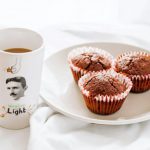 Belgrade Souvenirs - cupcakes on white ceramic plate beside white ceramic mug