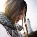 Kalemegdan Park - woman wearing gray and black scarf