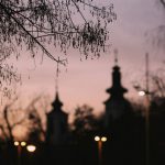Belgrade Churches - a couple of tall buildings sitting next to each other