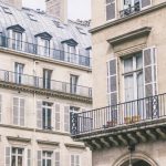 Historic District Hotels Belgrade - Facade of contemporary hotel and residential house in Paris