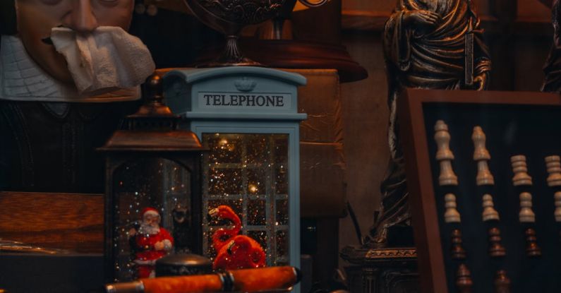 Belgrade Antiques Souvenirs - Black and Brown Chess Board Game Set